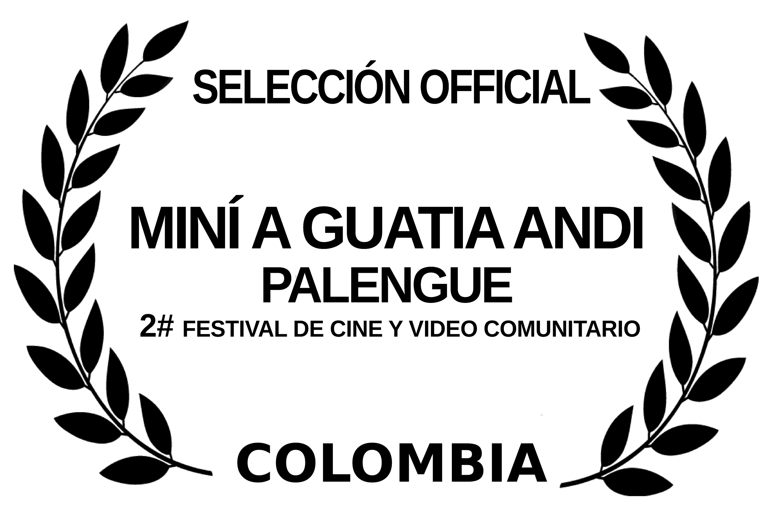 2# Festival de cine y video comunitario "Mini a quatia andi pelengue" Logo