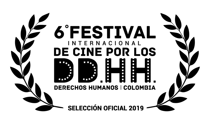 6# Festival Internacional de Cine por los Derechos Humanos Colombia Logo