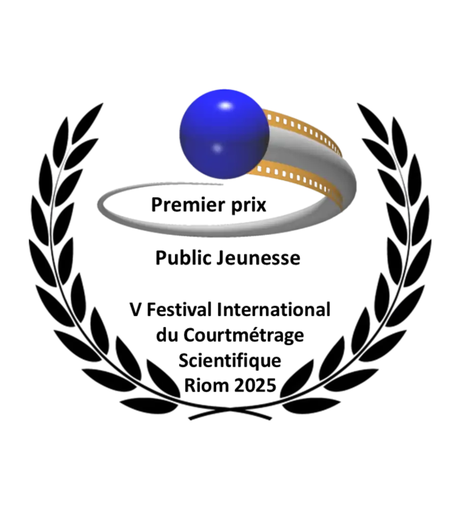 5# Festival International de Court métrage Scientifique de Riom 2025 Logo